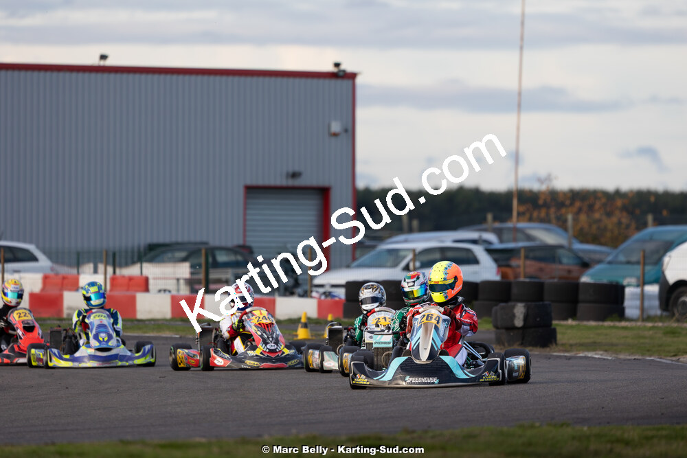 16/11/2025 : 7ème manche de l’Atlantic Trophée à Escource (photos Marc Belly) 2025 — karting
