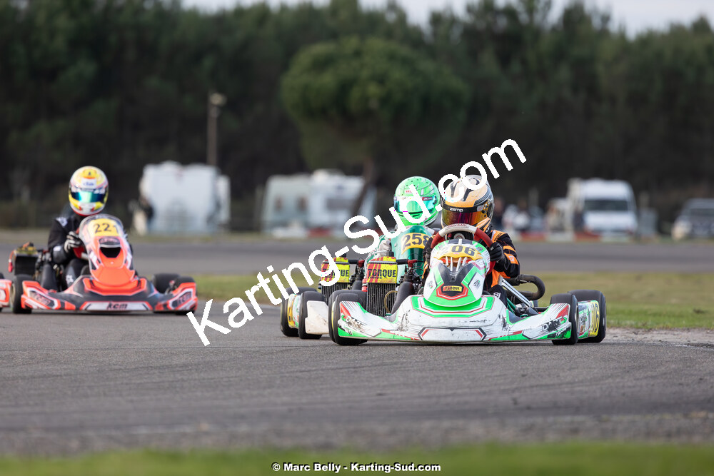16/11/2025 : 7ème manche de l’Atlantic Trophée à Escource (photos Marc Belly) 2025 — karting