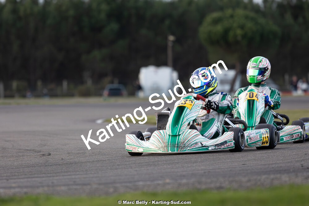 16/11/2025 : 7ème manche de l’Atlantic Trophée à Escource (photos Marc Belly) 2025 — karting