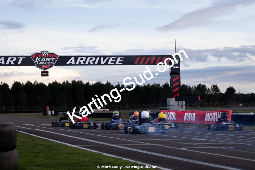 16/11/2025 : 7ème manche de l’Atlantic Trophée à Escource (photos Marc Belly) 2025 — karting