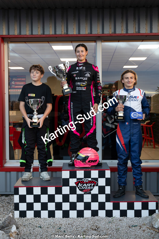 16/11/2025 : 7ème manche de l’Atlantic Trophée à Escource (photos Marc Belly) 2025 — karting