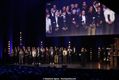 18/12/2025 : Soirée des Trophées du Sport Automobile de la FFSA (photos Stéphane Agnus) 2025 — karting
