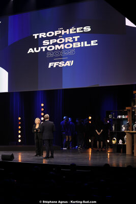 18/12/2025 : Soirée des Trophées du Sport Automobile de la FFSA (photos Stéphane Agnus) 2025 — karting