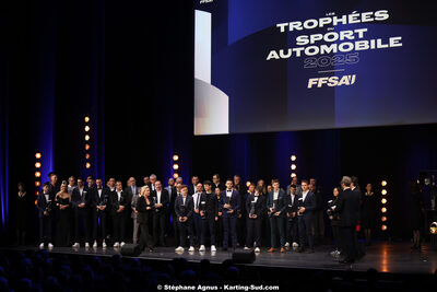 18/12/2025 : Soirée des Trophées du Sport Automobile de la FFSA (photos Stéphane Agnus) 2025 — karting