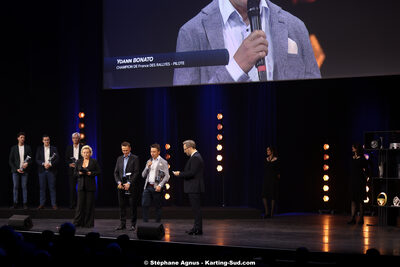 18/12/2025 : Soirée des Trophées du Sport Automobile de la FFSA (photos Stéphane Agnus) 2025 — karting