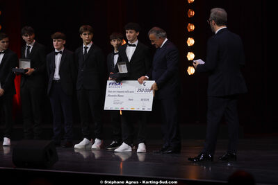 18/12/2025 : Soirée des Trophées du Sport Automobile de la FFSA (photos Stéphane Agnus) 2025 — karting