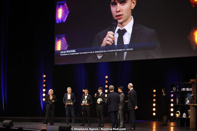 18/12/2025 : Soirée des Trophées du Sport Automobile de la FFSA (photos Stéphane Agnus) 2025 — karting