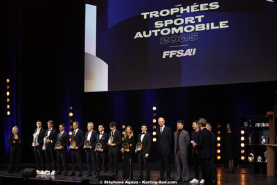 18/12/2025 : Soirée des Trophées du Sport Automobile de la FFSA (photos Stéphane Agnus) 2025 — karting