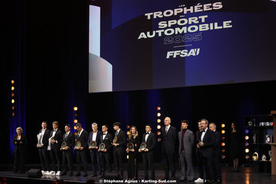 18/12/2025 : Soirée des Trophées du Sport Automobile de la FFSA (photos Stéphane Agnus) 2025 — karting