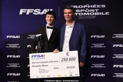 18/12/2025 : Soirée des Trophées du Sport Automobile de la FFSA (photos Stéphane Agnus) 2025 — karting