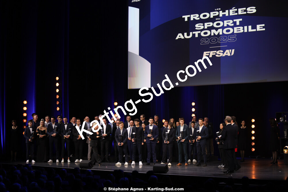 18/12/2025 : Soirée des Trophées du Sport Automobile de la FFSA (photos Stéphane Agnus) 2025 — karting