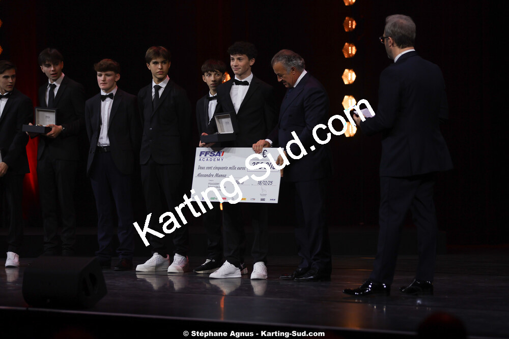 18/12/2025 : Soirée des Trophées du Sport Automobile de la FFSA (photos Stéphane Agnus) 2025 — karting