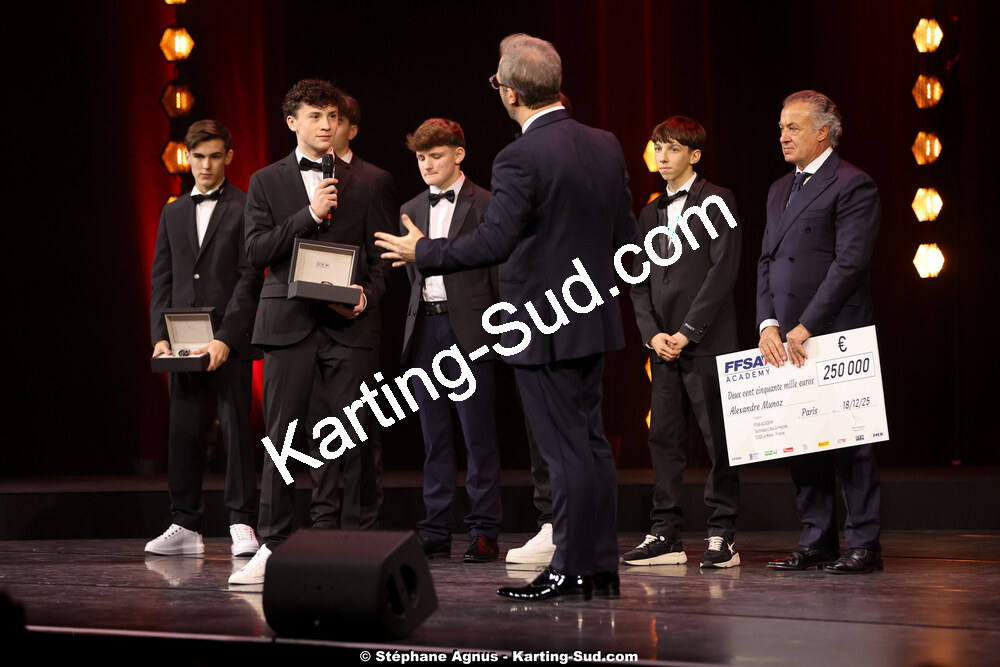 18/12/2025 : Soirée des Trophées du Sport Automobile de la FFSA (photos Stéphane Agnus) 2025 — karting