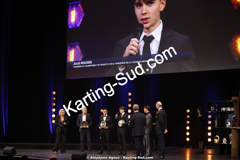 18/12/2025 : Soirée des Trophées du Sport Automobile de la FFSA (photos Stéphane Agnus) 2025 — karting