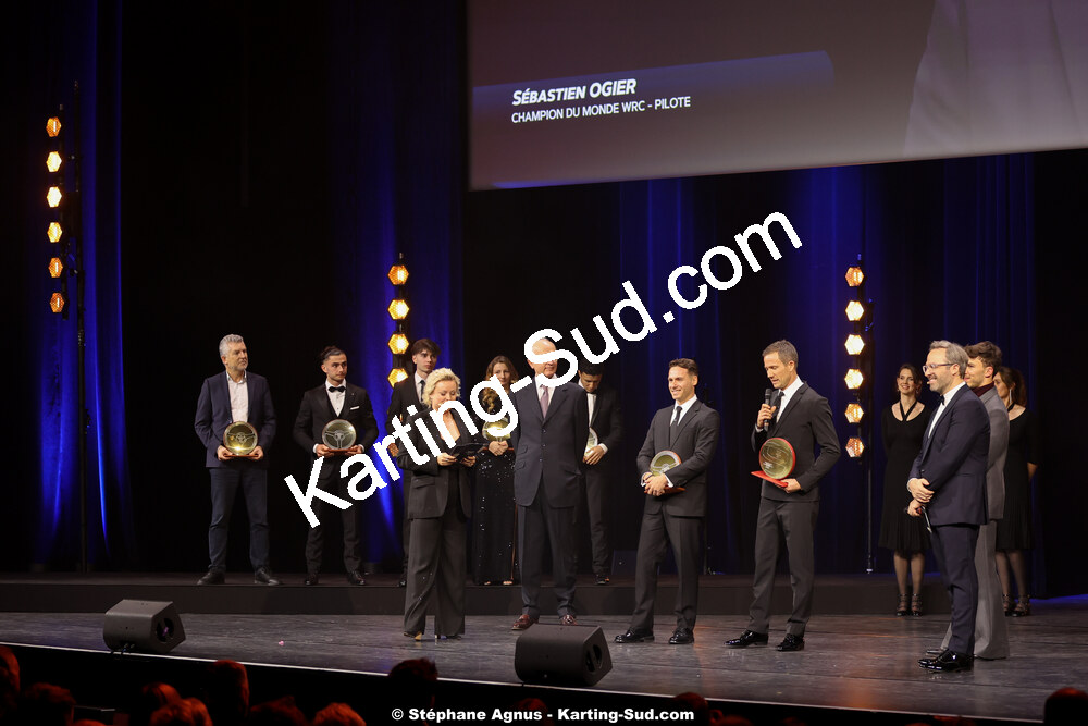 18/12/2025 : Soirée des Trophées du Sport Automobile de la FFSA (photos Stéphane Agnus) 2025 — karting