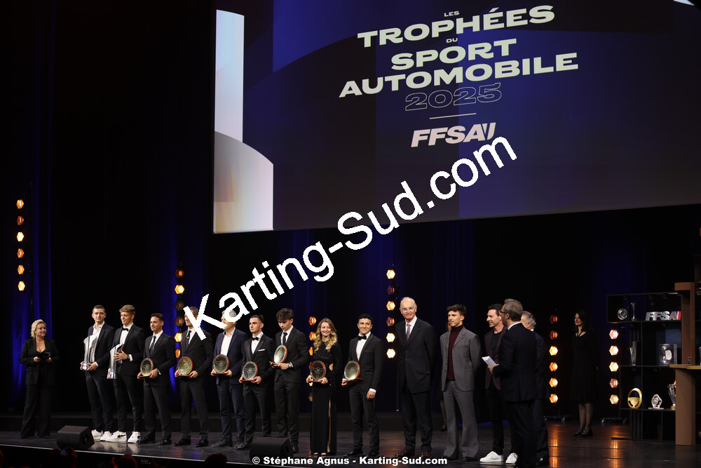 18/12/2025 : Soirée des Trophées du Sport Automobile de la FFSA (photos Stéphane Agnus) 2025 — karting