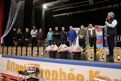 Alain PONS, Fabien BLANC, Odette DEJUNIAT et 1 autre — 17/01/2026 : Remise des Prix 2025 de la Ligue de Karting Nouvelle Aquitaine Sud (photos Stéphane Agnus) 2026 — karting
