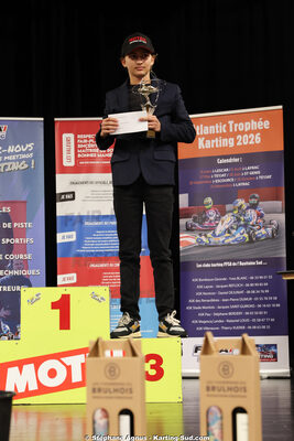 Enzo BELICOT — 17/01/2026 : Remise des Prix 2025 de la Ligue de Karting Nouvelle Aquitaine Sud (photos Stéphane Agnus) 2026 — karting
