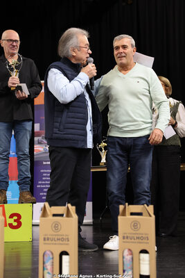 Patrick BROVIA, Thierry DESFORET, Yves BLANC — 17/01/2026 : Remise des Prix 2025 de la Ligue de Karting Nouvelle Aquitaine Sud (photos Stéphane Agnus) 2026 — karting