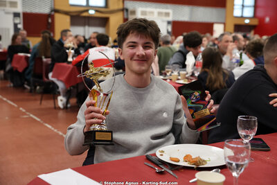 Gianni LASSERRE — 17/01/2026 : Remise des Prix 2025 de la Ligue de Karting Nouvelle Aquitaine Sud (photos Stéphane Agnus) 2026 — karting