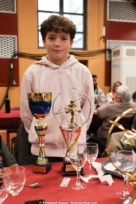 Liam BERDINEL — 17/01/2026 : Remise des Prix 2025 de la Ligue de Karting Nouvelle Aquitaine Sud (photos Stéphane Agnus) 2026 — karting