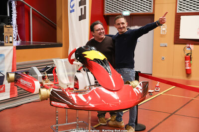 Fabien BLANC, Trystan ROMANZIN — 17/01/2026 : Remise des Prix 2025 de la Ligue de Karting Nouvelle Aquitaine Sud (photos Stéphane Agnus) 2026 — karting