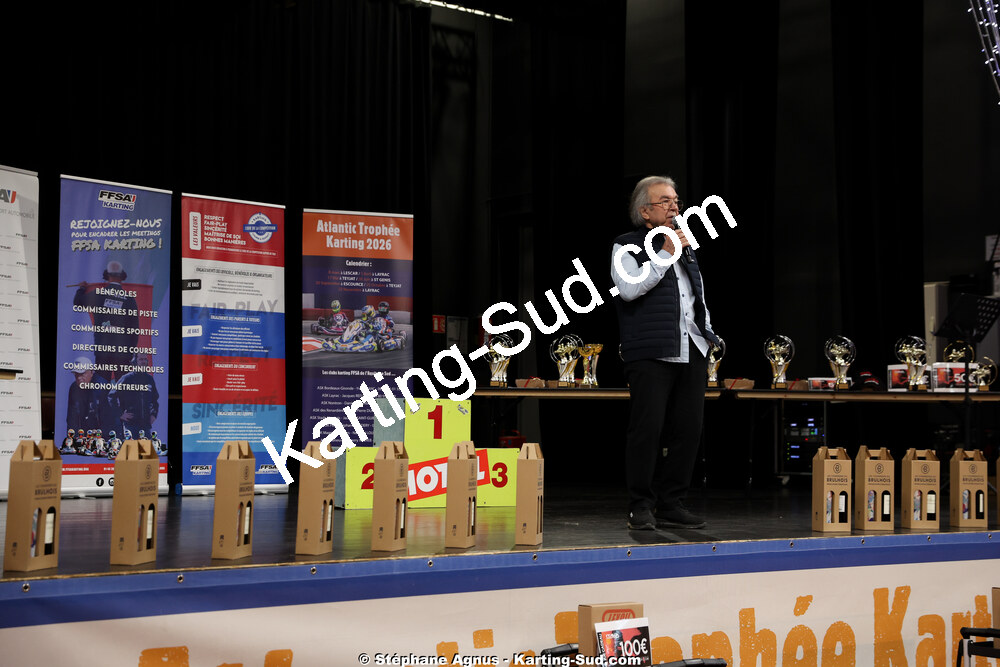 Yves BLANC — 17/01/2026 : Remise des Prix 2025 de la Ligue de Karting Nouvelle Aquitaine Sud (photos Stéphane Agnus) 2026 — karting