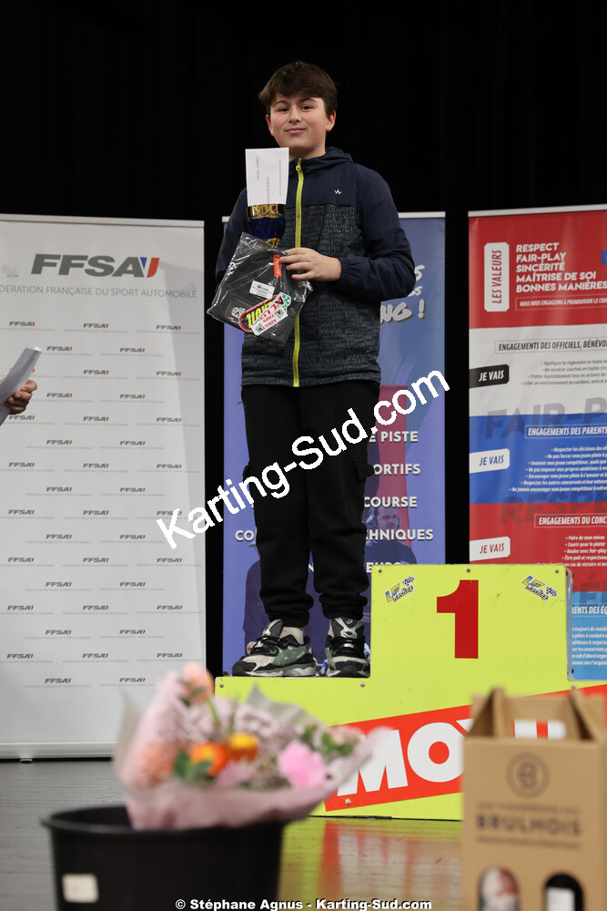 Johan VESQUE MONTAGNAN — 17/01/2026 : Remise des Prix 2025 de la Ligue de Karting Nouvelle Aquitaine Sud (photos Stéphane Agnus) 2026 — karting