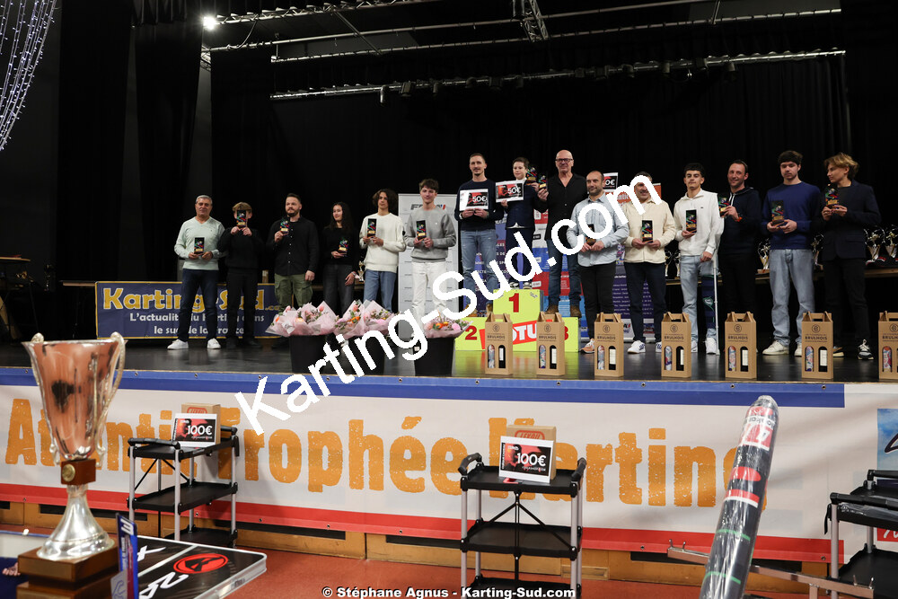 Enzo BELICOT, Patrick BROVIA, Roman PHELIPPOT et 3 autres — 17/01/2026 : Remise des Prix 2025 de la Ligue de Karting Nouvelle Aquitaine Sud (photos Stéphane Agnus) 2026 — karting