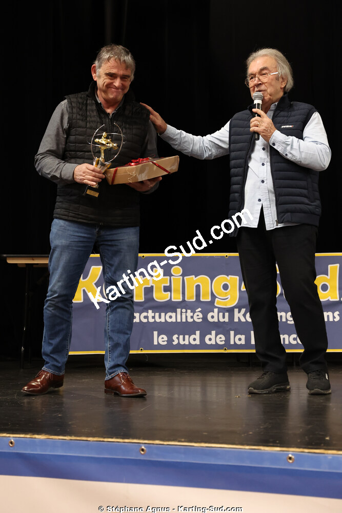 Yves BLANC — 17/01/2026 : Remise des Prix 2025 de la Ligue de Karting Nouvelle Aquitaine Sud (photos Stéphane Agnus) 2026 — karting