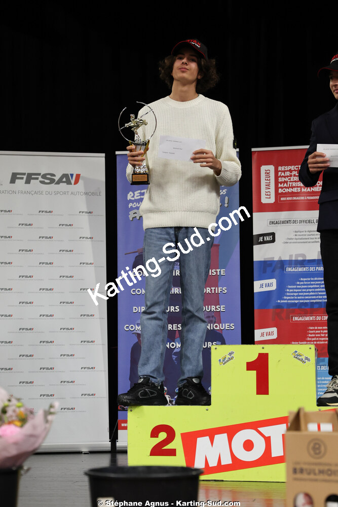 Noé MADSEN — 17/01/2026 : Remise des Prix 2025 de la Ligue de Karting Nouvelle Aquitaine Sud (photos Stéphane Agnus) 2026 — karting