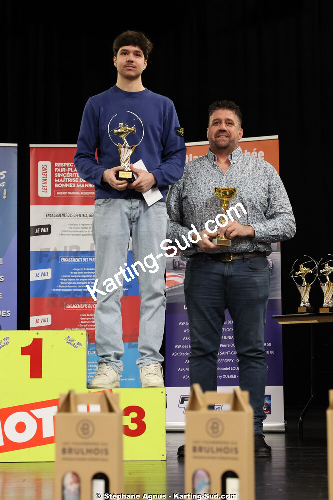 Victor BENARD — 17/01/2026 : Remise des Prix 2025 de la Ligue de Karting Nouvelle Aquitaine Sud (photos Stéphane Agnus) 2026 — karting