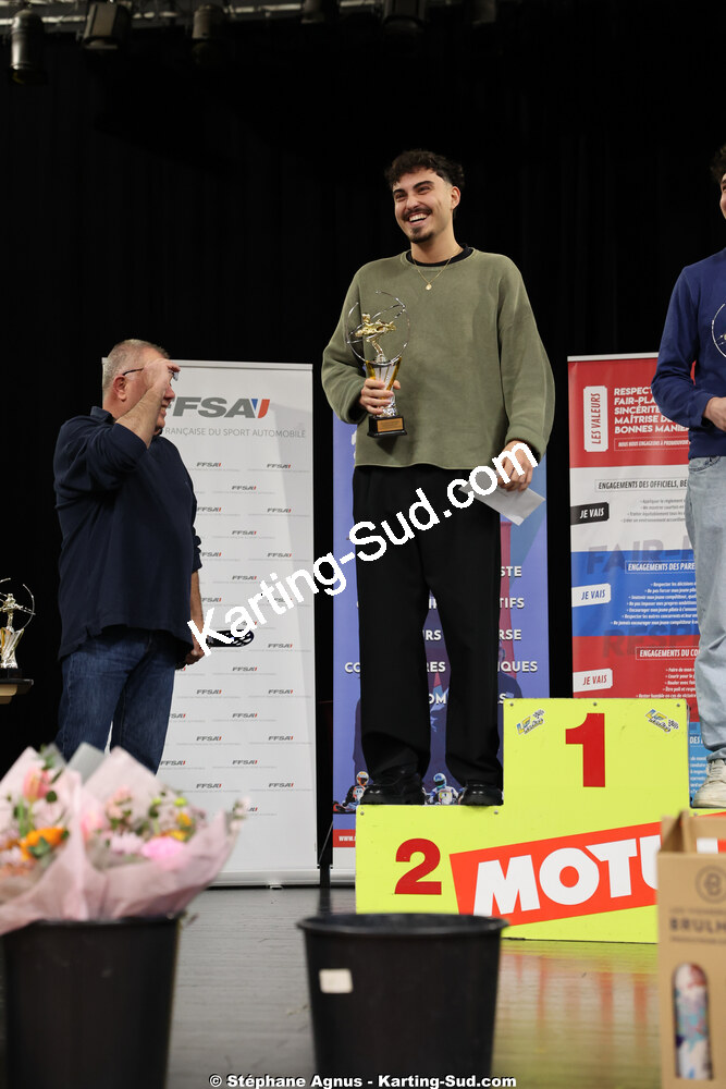 Alexandre RONCERO — 17/01/2026 : Remise des Prix 2025 de la Ligue de Karting Nouvelle Aquitaine Sud (photos Stéphane Agnus) 2026 — karting