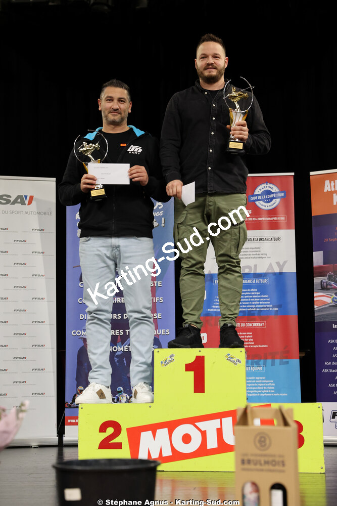 Alexandre REGNIER, Maxime TOUTIN — 17/01/2026 : Remise des Prix 2025 de la Ligue de Karting Nouvelle Aquitaine Sud (photos Stéphane Agnus) 2026 — karting