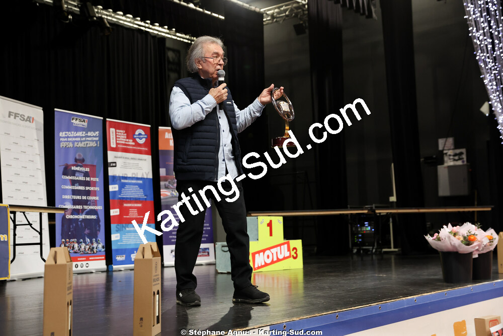 Yves BLANC — 17/01/2026 : Remise des Prix 2025 de la Ligue de Karting Nouvelle Aquitaine Sud (photos Stéphane Agnus) 2026 — karting