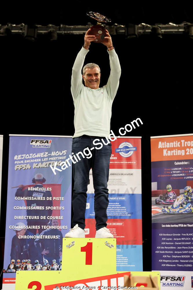 Patrick BROVIA — 17/01/2026 : Remise des Prix 2025 de la Ligue de Karting Nouvelle Aquitaine Sud (photos Stéphane Agnus) 2026 — karting