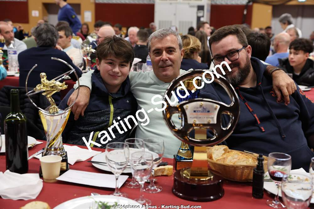 Johan VESQUE MONTAGNAN, Patrick BROVIA — 17/01/2026 : Remise des Prix 2025 de la Ligue de Karting Nouvelle Aquitaine Sud (photos Stéphane Agnus) 2026 — karting