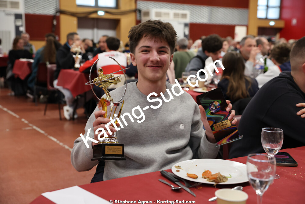 Gianni LASSERRE — 17/01/2026 : Remise des Prix 2025 de la Ligue de Karting Nouvelle Aquitaine Sud (photos Stéphane Agnus) 2026 — karting