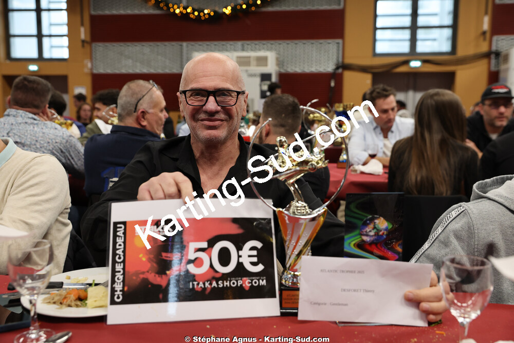 Thierry DESFORET — 17/01/2026 : Remise des Prix 2025 de la Ligue de Karting Nouvelle Aquitaine Sud (photos Stéphane Agnus) 2026 — karting