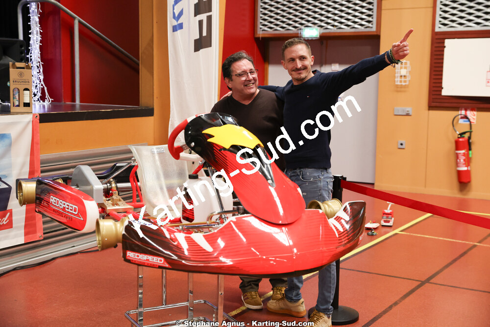 Fabien BLANC, Trystan ROMANZIN — 17/01/2026 : Remise des Prix 2025 de la Ligue de Karting Nouvelle Aquitaine Sud (photos Stéphane Agnus) 2026 — karting