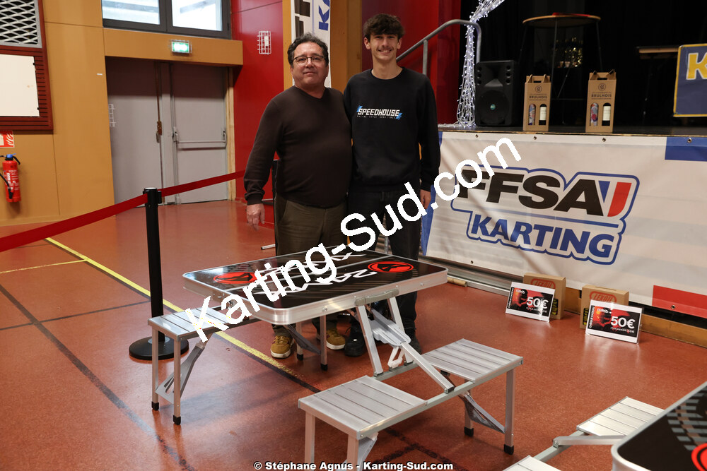 Fabien BLANC — 17/01/2026 : Remise des Prix 2025 de la Ligue de Karting Nouvelle Aquitaine Sud (photos Stéphane Agnus) 2026 — karting