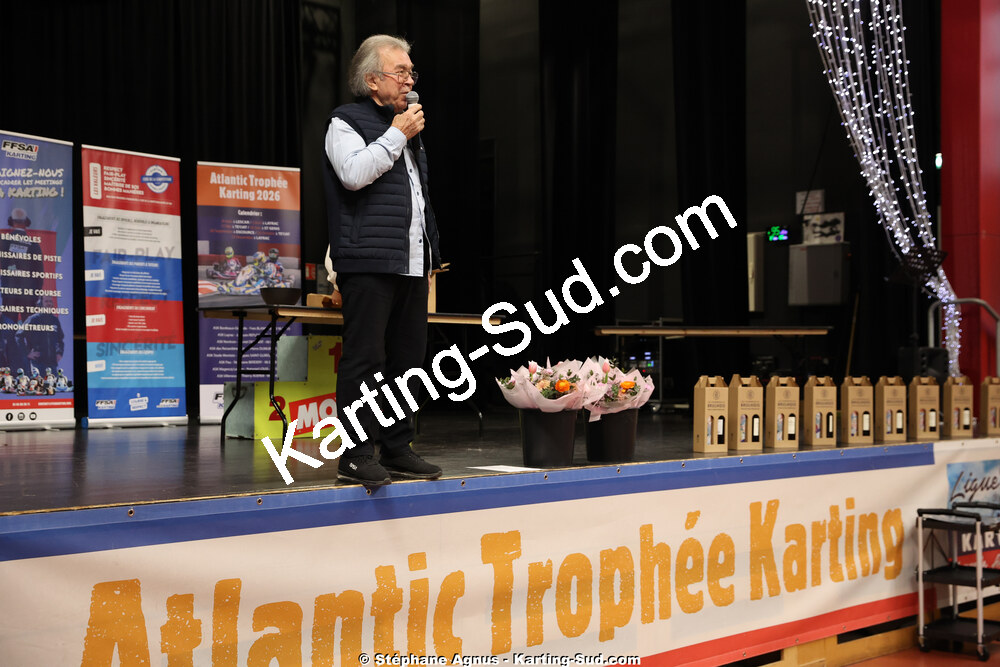 Yves BLANC — 17/01/2026 : Remise des Prix 2025 de la Ligue de Karting Nouvelle Aquitaine Sud (photos Stéphane Agnus) 2026 — karting