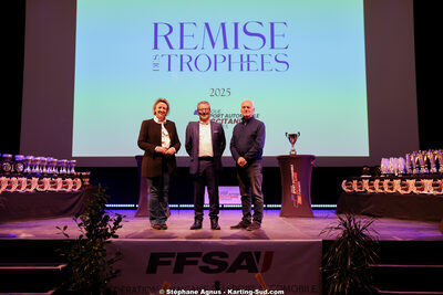 Stéphanie Guiraud-Chaumeil — 18/01/2026 : Remise des Trophées 2025 de la Ligue du Sport Automobile Occitanie-Pyrénées (photos Stéphane Agnus) 2026 — karting