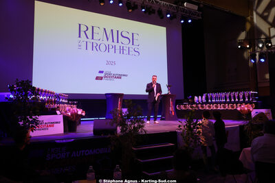 18/01/2026 : Remise des Trophées 2025 de la Ligue du Sport Automobile Occitanie-Pyrénées (photos Stéphane Agnus) 2026 — karting