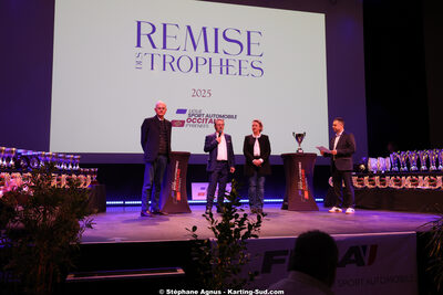 Stéphanie Guiraud-Chaumeil — 18/01/2026 : Remise des Trophées 2025 de la Ligue du Sport Automobile Occitanie-Pyrénées (photos Stéphane Agnus) 2026 — karting