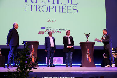 18/01/2026 : Remise des Trophées 2025 de la Ligue du Sport Automobile Occitanie-Pyrénées (photos Stéphane Agnus) 2026 — karting