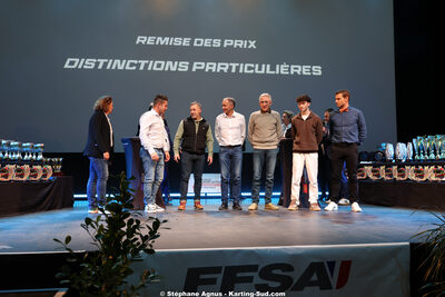 Anthony DELCUROU — 18/01/2026 : Remise des Trophées 2025 de la Ligue du Sport Automobile Occitanie-Pyrénées (photos Stéphane Agnus) 2026 — karting