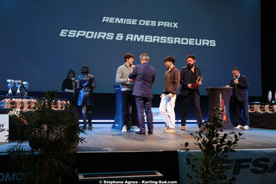 Romain ANDRIOLO — 18/01/2026 : Remise des Trophées 2025 de la Ligue du Sport Automobile Occitanie-Pyrénées (photos Stéphane Agnus) 2026 — karting
