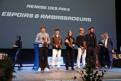 Alexandre MUNOZ, Romain ANDRIOLO — 18/01/2026 : Remise des Trophées 2025 de la Ligue du Sport Automobile Occitanie-Pyrénées (photos Stéphane Agnus) 2026 — karting