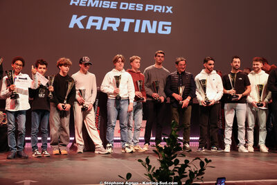 Andy DIAZ, Steven SERVANT, Tanguy MUNOZ et 1 autre — 18/01/2026 : Remise des Trophées 2025 de la Ligue du Sport Automobile Occitanie-Pyrénées (photos Stéphane Agnus) 2026 — karting